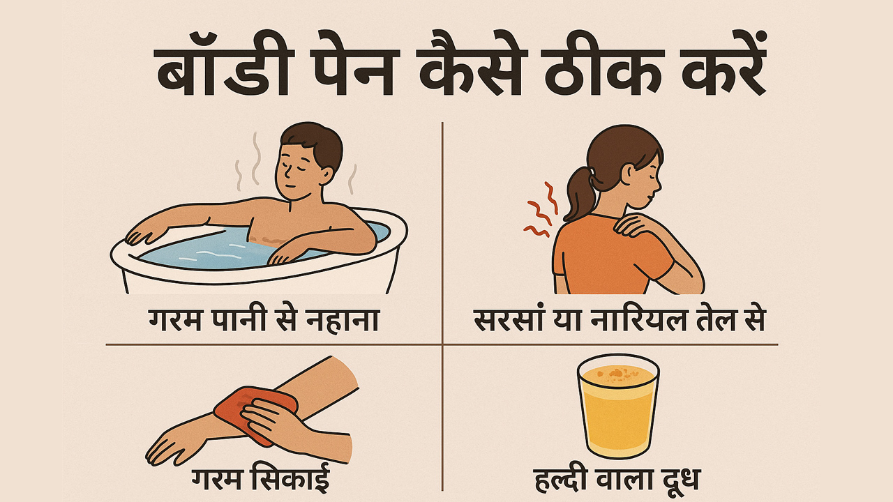Body pain kaise theek karen